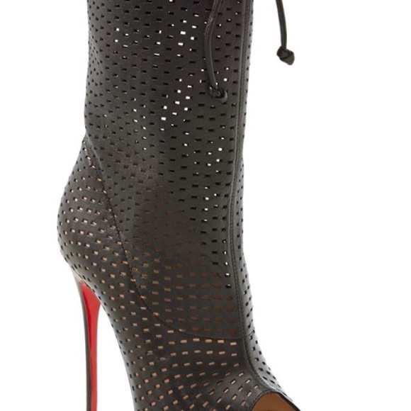 Christian Louboutin “Jennifer” 120mm black booties - Picture 3 of 6